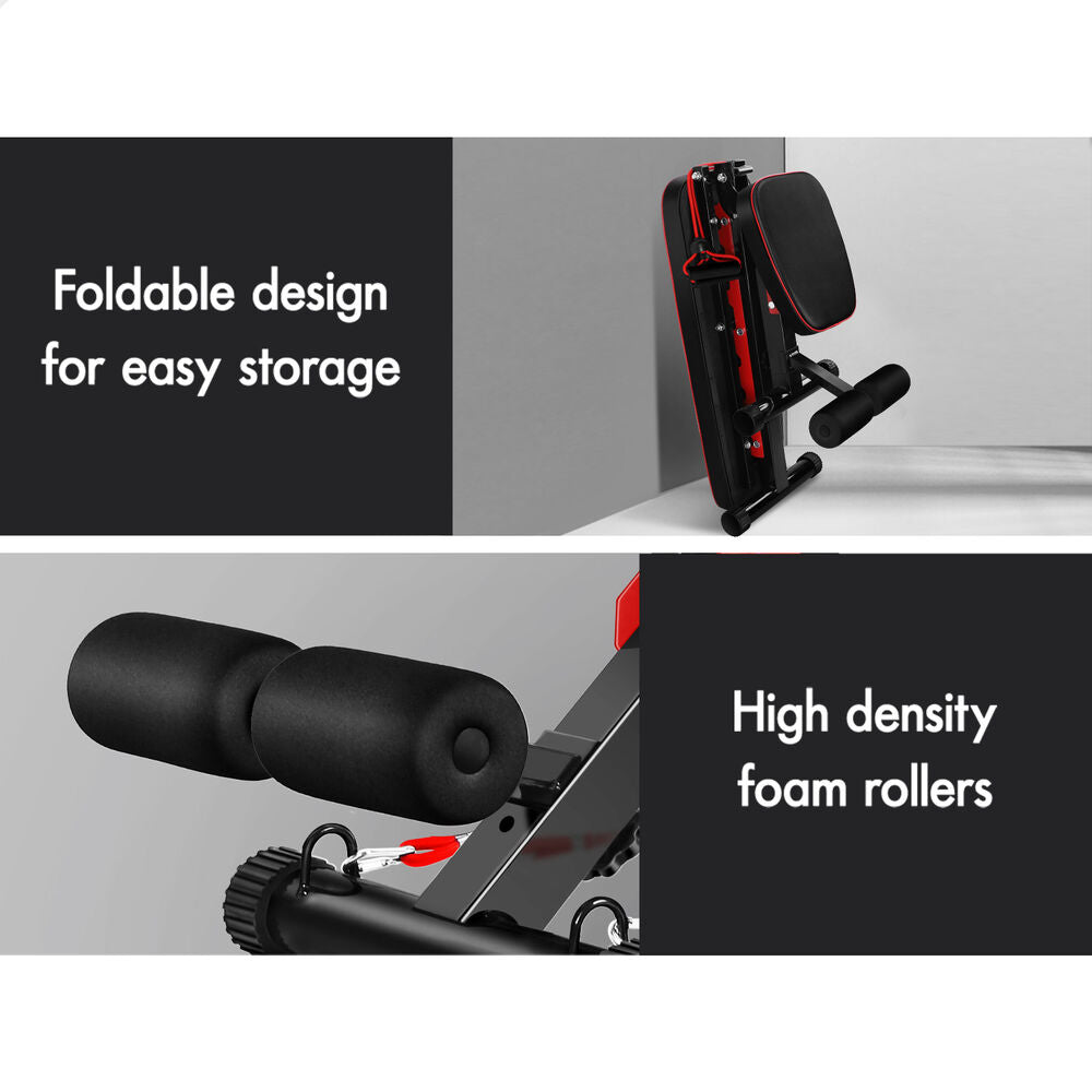 BLACK LORD Adjustable Weight Bench