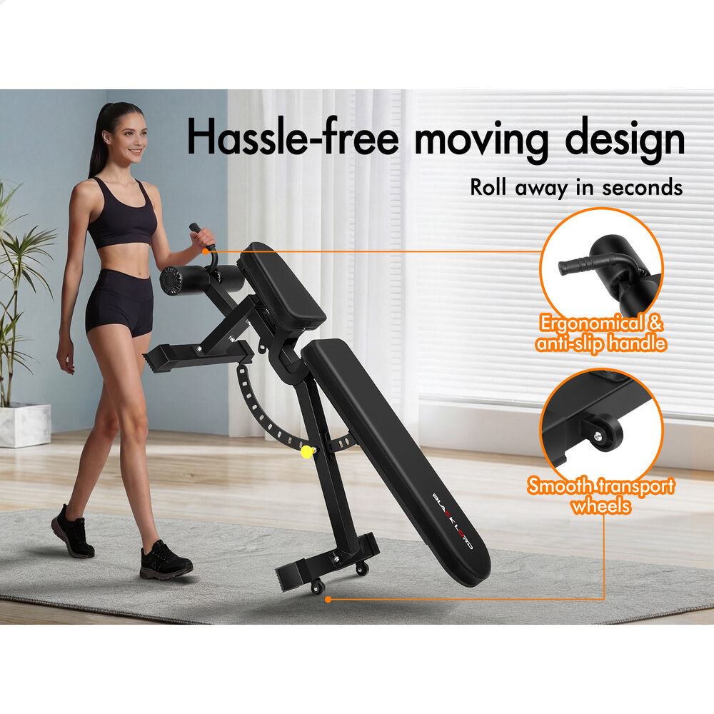 BLACK LORD Weight Bench Commercial FID Bench