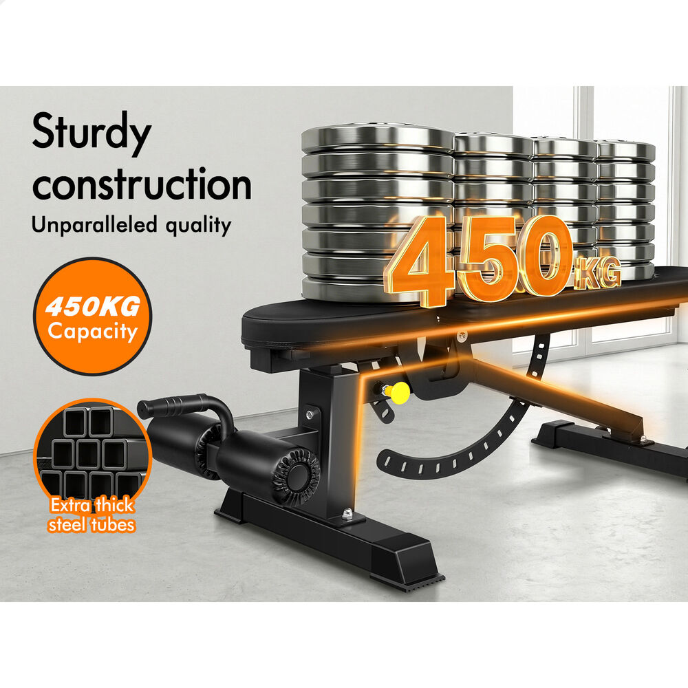 BLACK LORD Weight Bench Commercial FID Bench