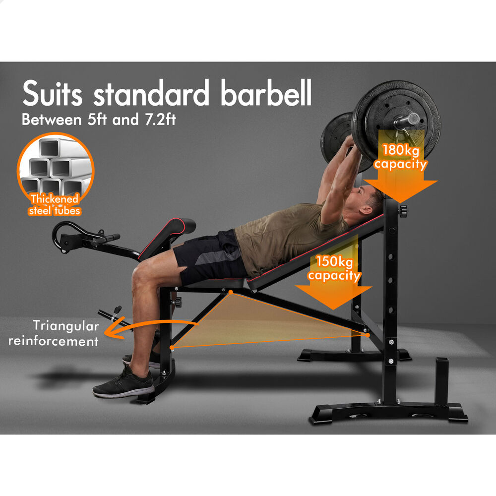 BLACK LORD Weight Bench 10in1 Multi-Station
