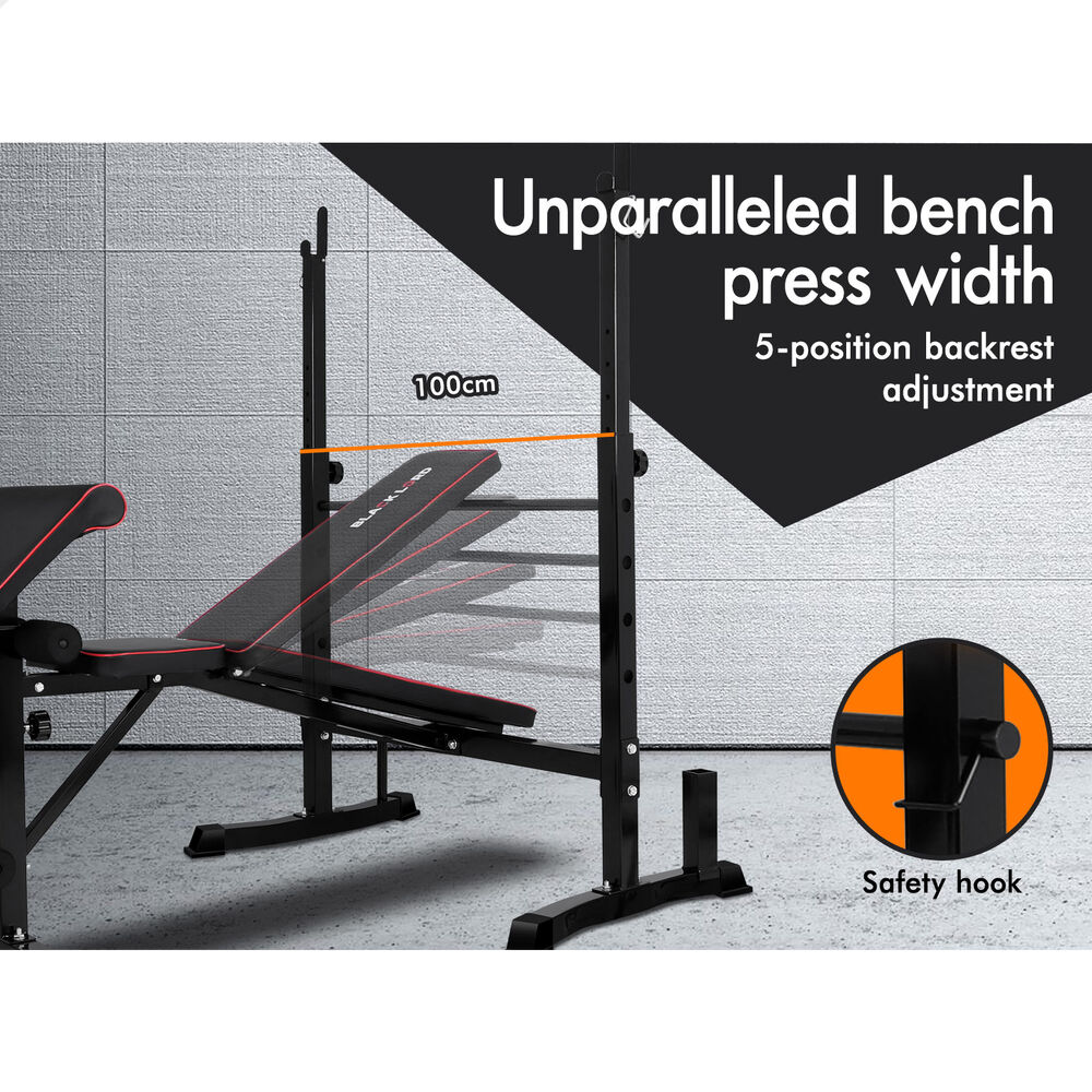 BLACK LORD Weight Bench 10in1 Multi-Station