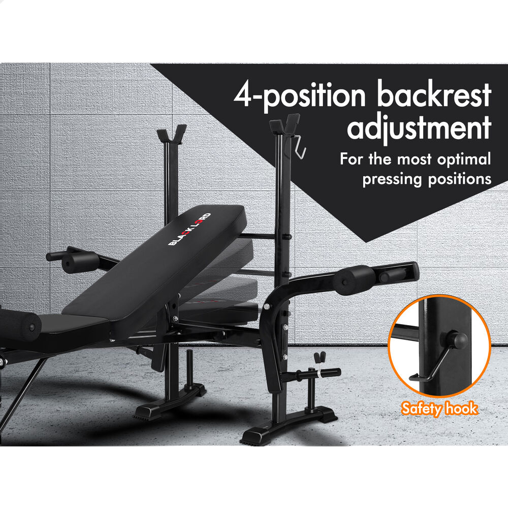 BLACK LORD Weight Bench 8in1 Multi-Station