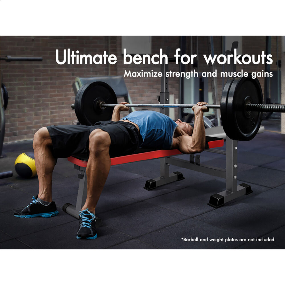 BLACK LORD Weight Bench Squat Rack Press