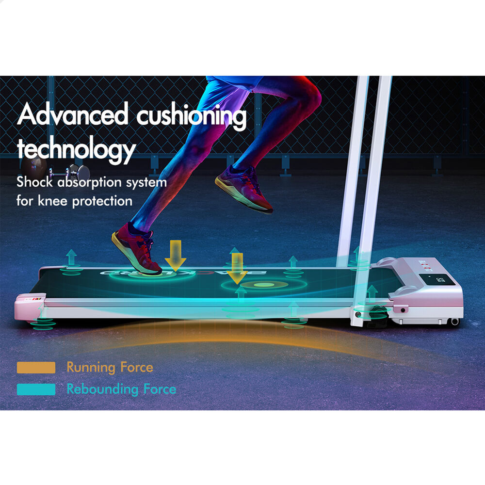 BLACK LORD Treadmill Electric Walking Pad Under Desk Home Gym Incline Fitness