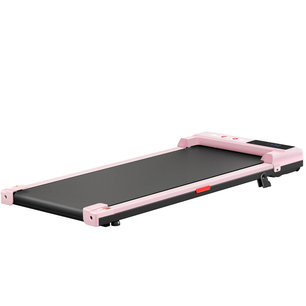 BLACK LORD Walking Pad Treadmill Electric Incline Under Desk Home Gym Pink