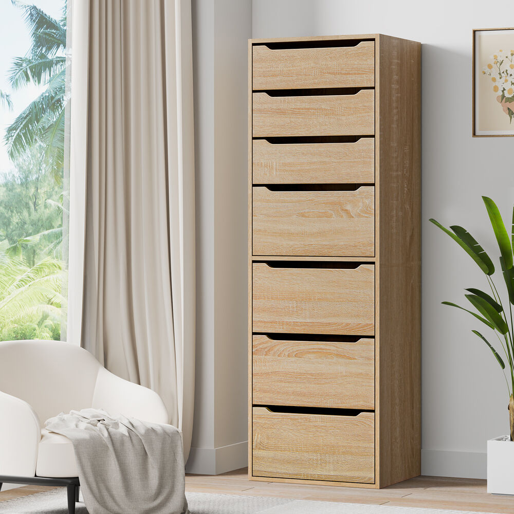 7 Drawers ALFORDSON Wardrobe Clothes Storage Cabinet Wood