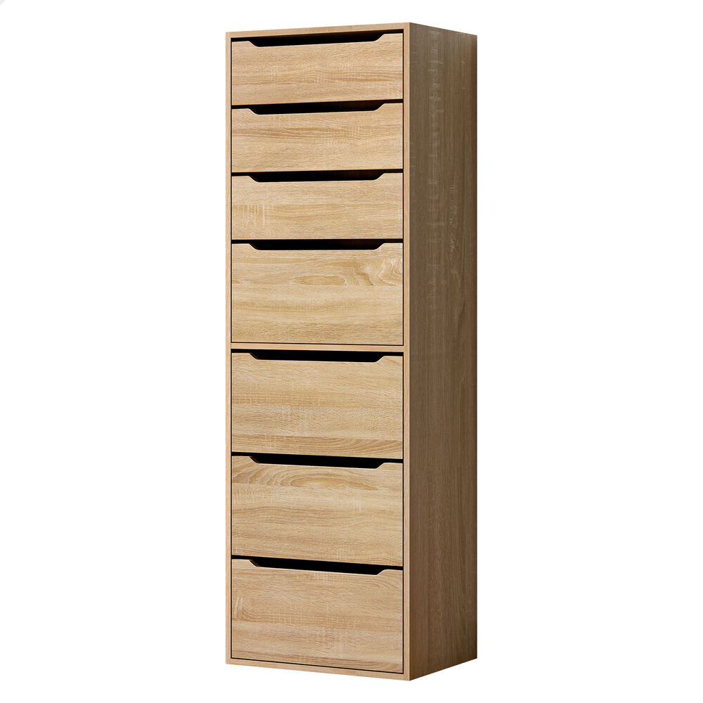 7 Drawers ALFORDSON Wardrobe Clothes Storage Cabinet Wood
