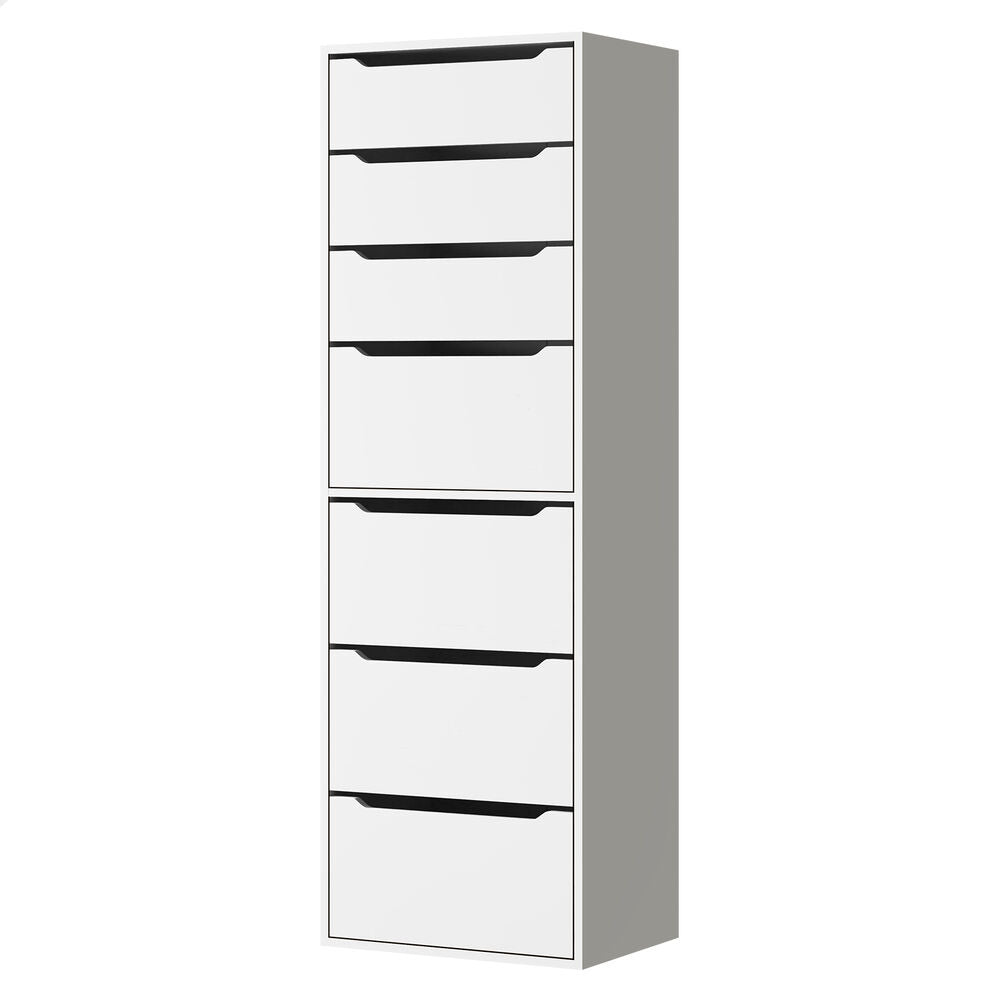 7 Drawers ALFORDSON Wardrobe Clothes Storage Cabinet White