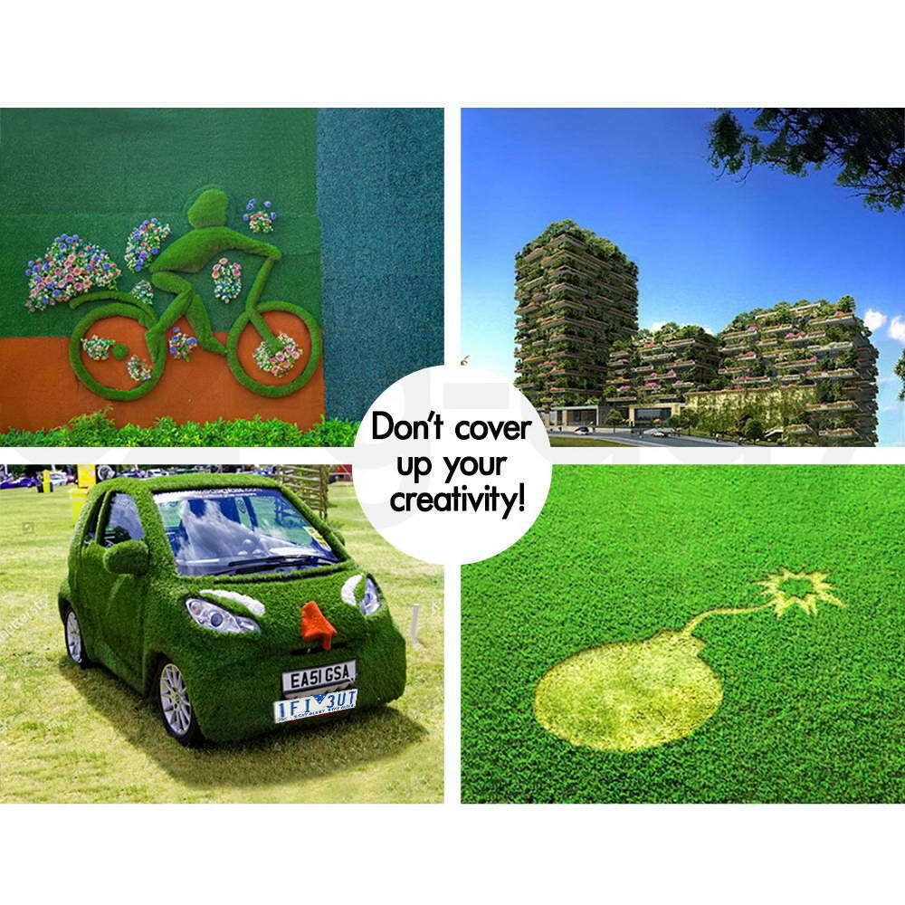 OTANIC Synthetic Turf 45mm 2x5m MATT Artificial Grass 10 SQM Roll Fake Yarn Lawn