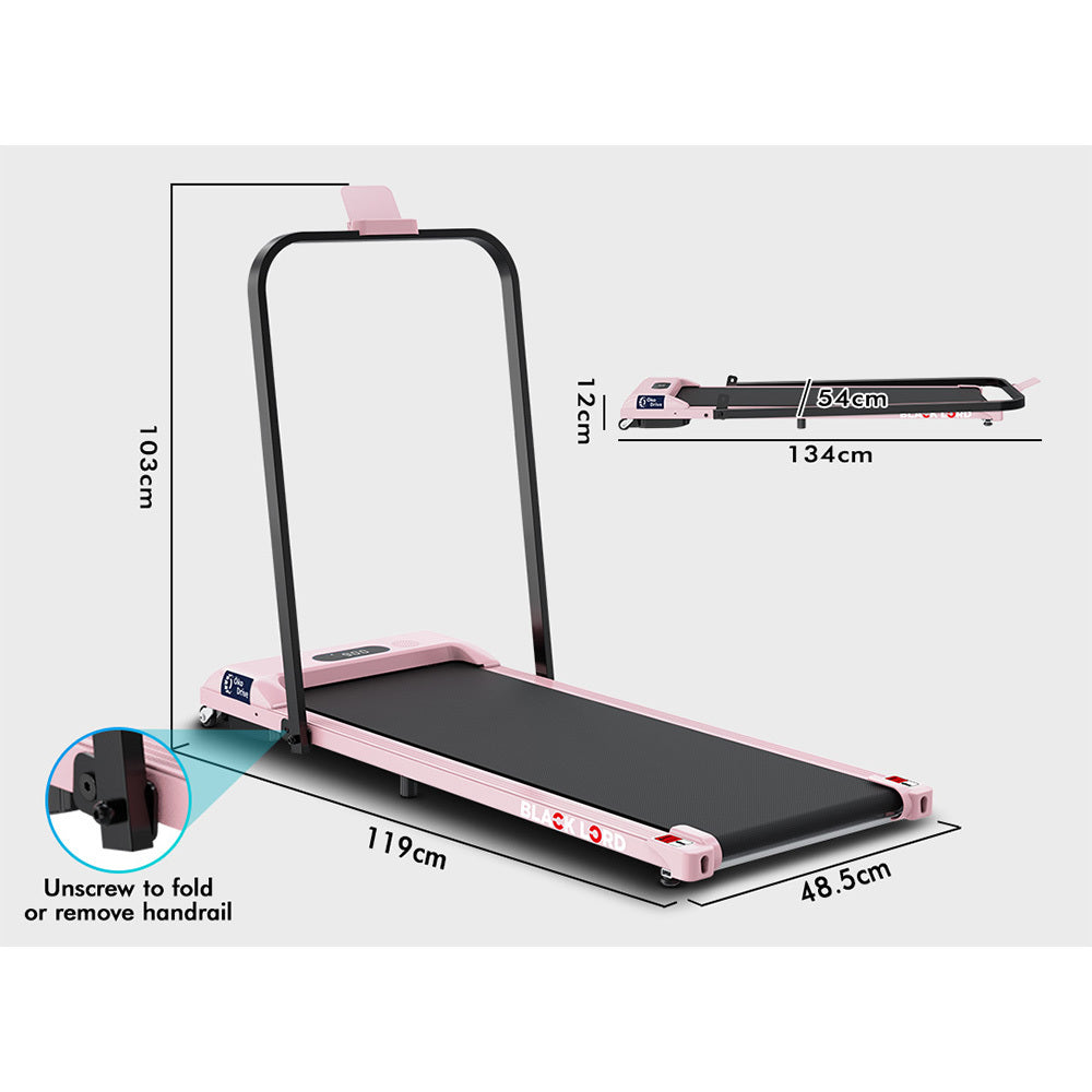 BLACK LORD Treadmill Electric Walking Pad Home Office Gym Fitness Foldable