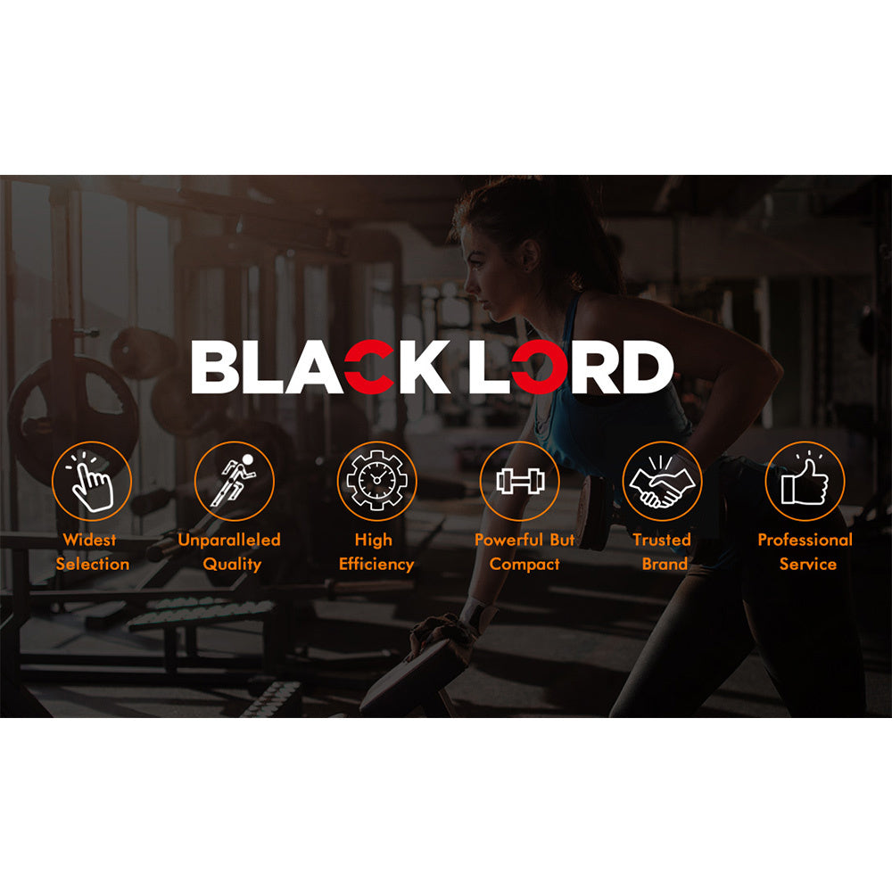 BLACK LORD Weight Bench 10in1 Press Multi-Station Fitness Home Gym Equipment