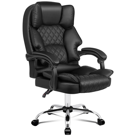 ALFORDSON Office Chair Gaming Executive Computer Racer PU Leather Seat Recliner