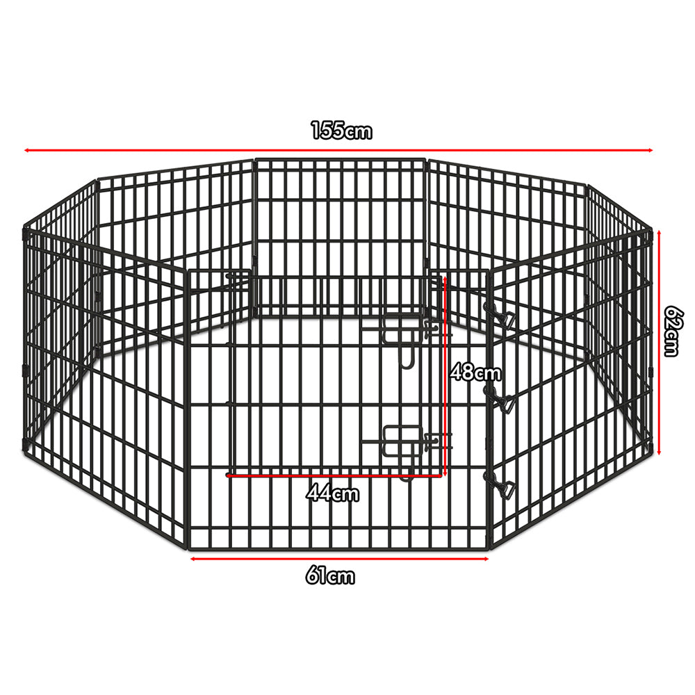 Pet panel clearance enclosure